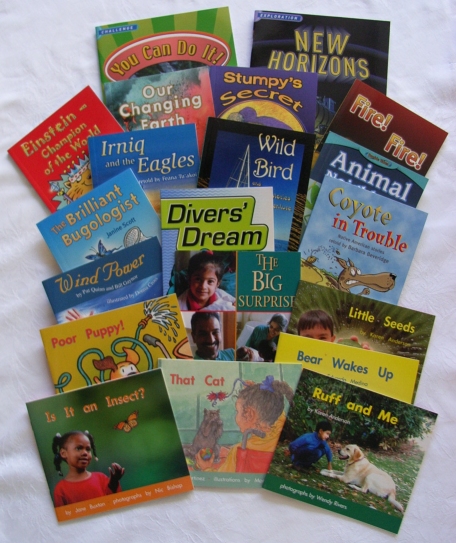An example of a Reading Together® mini-library